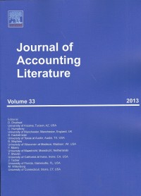 Journal of accounting literature
