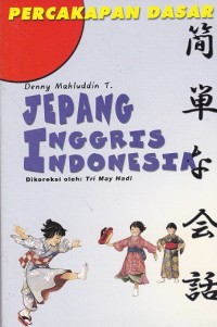 Image of Percakapan dasar Jepang Inggris Indonesia