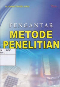 Pengantar metode penelitian