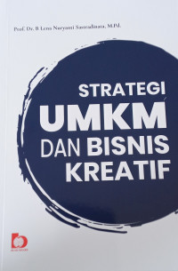 Strategi UMKM dan bisnis kreatif